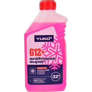 Антифриз Yuko Super G12+ червоний -32 &deg;C, 1 л готовий антифриз (4823110404409)