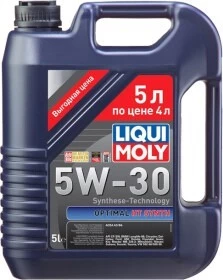 Моторна олива Олива Liqui Moly Optimal HT Synth 5W-30 (39010)