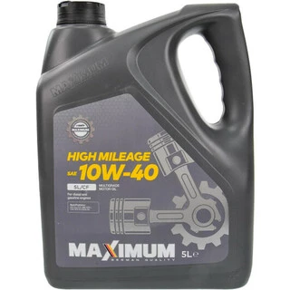 Моторна олива Олива Maximum High Mileage 10W-40 (00165508)