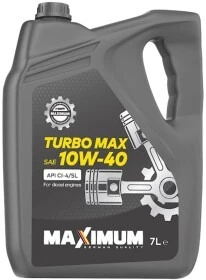 Моторна олива Олива Maximum Turbo Max 10W-40 (00143740)