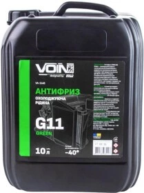 Антифриз Voin G11 зелений -40 &deg;C, 10 л готовий антифриз (VA-1146)