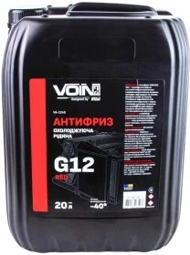 Антифриз Voin G12 червоний -40 &deg;C, 20 л готовий антифриз (VA-1248)