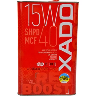 Моторна олива Олива Xado Atomic SHPD MCF RED BOOST 15W-40 (XA26213)