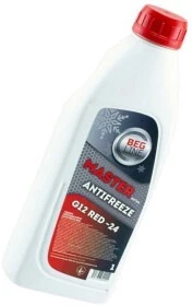 Антифриз Beg-Line Master G12 червоний -24 °C, 1 л готовий антифриз (BL277726)