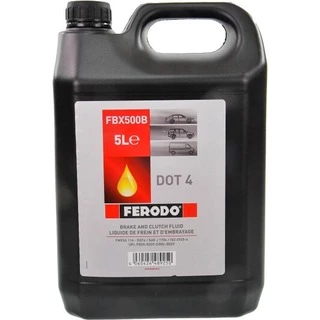 Гальмівна рідина Гальмівна рідина Ferodo Synthetic DOT 4 пластик (FBX500B)