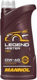 Моторна олива Олива Mannol Legend + Ester 0W-40 (MN7901-1)