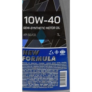 Моторна олива Олива New Formula 10W-40 (NF196249)