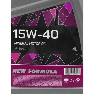 Моторна олива Олива New Formula 15W-40 (NF196254)
