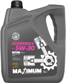 Моторна олива Олива Maximum SuperMax 5W-30 (SUPERMAX5W30SNCF5)