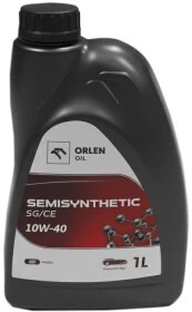 Моторна олива Олива Orlen Semisynthetic SG/CE 10W-40 (QFS973B10)