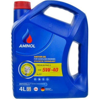 Моторна олива Aminol Premium PMG5 5W-40 4 л (AM148732)