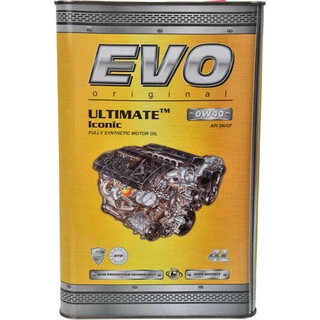 Моторна олива EVO Ultimate Iconic 0W-40 4 л (EVOULTIMATEICONIC0W404L)