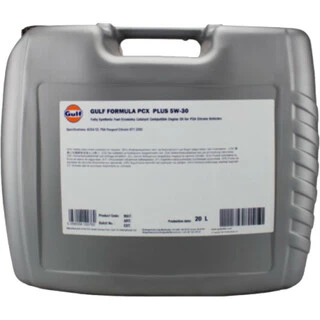 Моторна олива Олива Gulf Formula PCX PLUS 5W-30 (FORMULAPCXPLUS5W3020L)