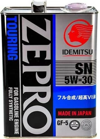 Моторна олива Idemitsu Zepro Touring 5W-30 4 л (1845041)