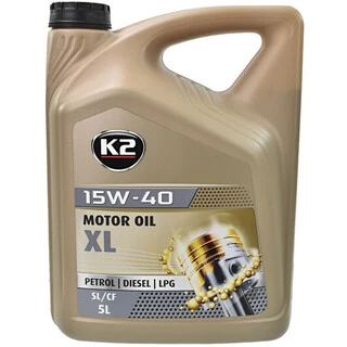 Моторна олива K2 XL 15W-40 5 л (O2535E)