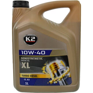 Моторна олива K2 XL Turbo Diesel 10W-40 5 л (O2055E)