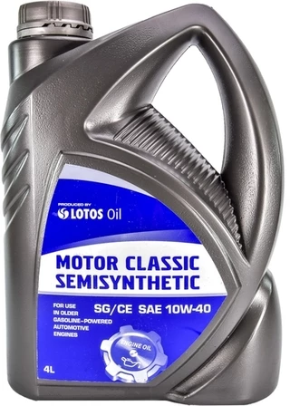 Моторна олива Олива LOTOS Motor Classic Semisynthetic 10W-40 (WGK4024400H0)