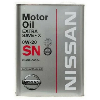 Моторна олива Nissan Extra Save-X 0W-20 4 л (KLAN800204)