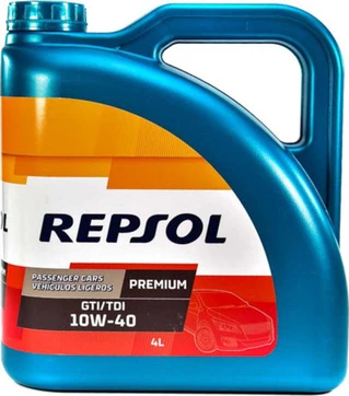Моторна олива Repsol Premium GTI/TDI 10W-40 4 л (RP080X54)