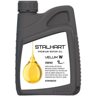 Моторна олива Олива Stalhart Velum W 5W-40 (745277)