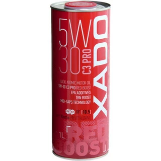Моторна олива Xado Atomic Oil C3 Pro RED BOOST 5W-30 1 л (XA26168)