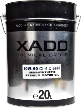 Моторна олива Xado Atomic Oil CI-4 Diesel 10W-40 20 л (XA20549)
