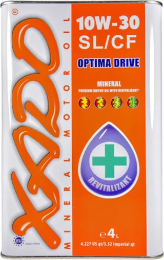 Моторна олива Xado Atomic Oil SL/CF 10W-30 4 л (XA20211)