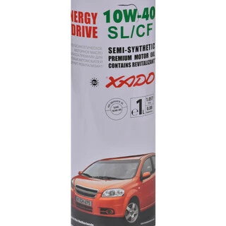 Моторна олива Xado Atomic Oil SL/CF 10W-40 1 л (XA24144)