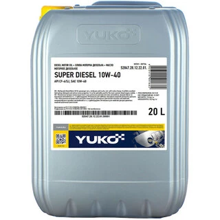 Моторна олива Yuko Super Diesel 10W-40 20 л (021331)