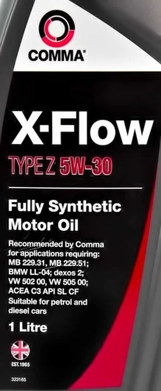 Моторна олива Comma X-Flow Type Z 5W-30 1 л (XFZ1L)