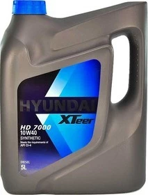 Моторна олива Hyundai XTeer HD 7000 10W-40 5 л (1051237)