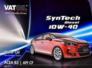 Моторна олива VatOil SynTech Diesel 10W-40 4 л (50232)