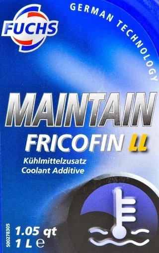 Антифриз Fuchs Maintain Fricofin LL G12+ помаранчевий 1 л концентрат антифризу (600755669)