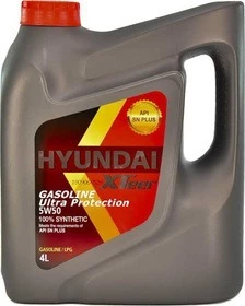 Моторна олива Hyundai XTeer Gasoline Ultra Protection SN 5W-50 4 л (1041129)