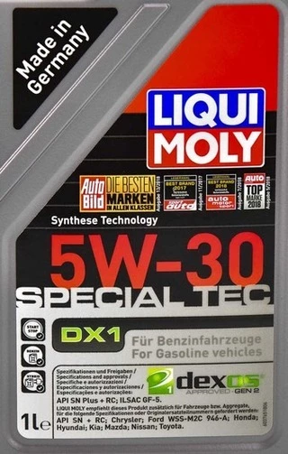 Моторна олива Liqui Moly Special Tec DX1 5W-30 1 л (20967)