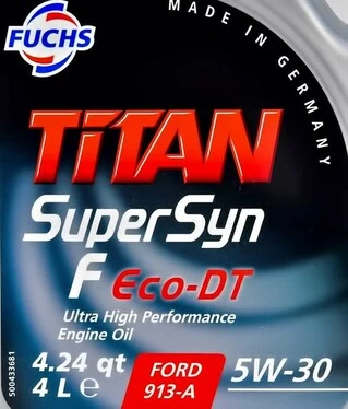 Моторна олива Fuchs Titan Supersyn F-Eco DT 5W-30 4 л (602011923)
