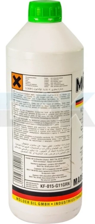 Антифриз Molder G11 зелений 1,5 л концентрат антифризу (KF015G11GRN)