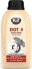 Гальмівна рідина K2 Racing DOT 4, 0,25 л гальмівна рідина (T126)